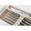 Coffret 6 couteaux à steak Lame dentée Laguiole inox - Visuel 2